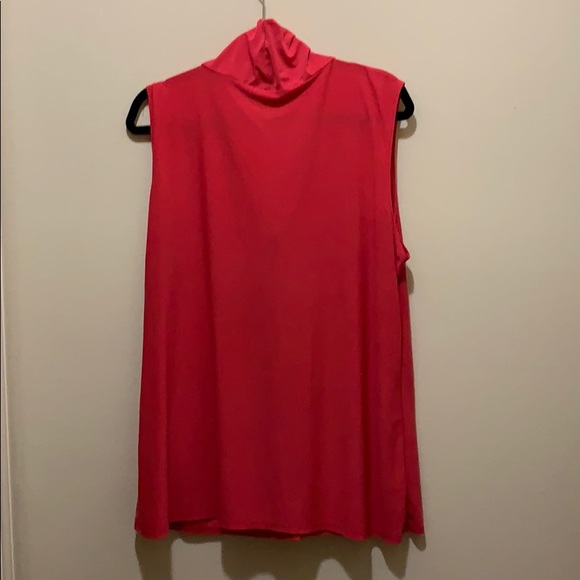 Pink Sleeveless Blouse - Picture 5 of 6
